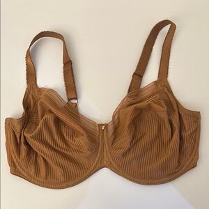 Elegant Brown Underwire Bra